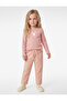 Rabbit Detailed Camisole Long Sleeve Crew Neck Cotton T-Shirt