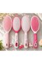 4-Piece Advantage Pack - Classic Paddle Hair Brush Set - Volumizing & Detangling Massage Effect Comb Set - 3