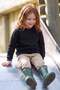 3 Thread Basic Unisex Kids Sweatshirt