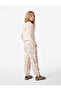 Cotton Floral Patterned Balloon Sweatpants - 2