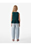 Crew Neck Sleeveless Bowknot Blouse - 4