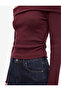Drawstring Slim Fit Camisole Off-The-Shoulder Long Sleeve T-Shirt - 4