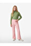 Basic Spanish Style School Trousers with Elastic Waistband