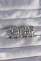 Brass Silver Color Serrated Bombe Model Earrings