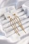 316L Steel Gold Color Italian Model Heel Stud Earrings