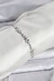 Silver Color Clover Model Zircon Stone Women's Bracelet with Elevator Chain