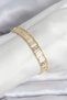 316L Steel Gold Color Maze Model Women's Bracelet