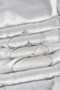 Zircon Stone Silver Color Clover Model 3-Piece Women's Bracelet Combination - 2