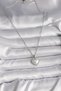 316L Steel Silver Color Chain 3D Pearl Heart Model Women's Necklace - 2