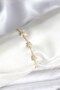 Star Model Zircon Stone Gold Color Brass Waterway Women's Bracelet