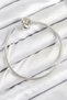 Brass Charm Topcuk Model Silver Color Women's Bracelet - 2