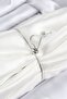 Brass Zircon Stone Double Row Model Silver Color Elevator Women's Bracelet - 2