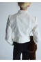 Band-collar jacquard jacket - 4