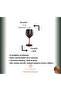Elegant Handmade Copper Oxide Cocktail Glass 20X8Cm - 2