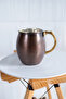 Modern Handmade Classic Copper Cup Oxide Color 8X10Cm - 3