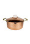 Handmade Thick 1.5mm Copper Pot Modern 23×12cm
