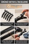 5-Piece Professional Crocodile Mouth Hair Clip Set 5 Pieces Crocodile Design - 5
