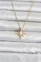316L Steel Chain Gold Color Polar Star Model Women's Necklace