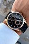 100% Original Black Steel Cord Bracelet Gift All Functions Active Men's Wristwatch