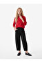 Viscose Blended Elastic Waist Balloon Form Pants