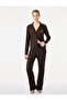 Viscose Blended Comfortable Fit Camisole Shirt Collar Pajama Set - 2