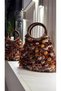 Handmade Acrylic Sequined Straw Trend Handbag (25X29Cm) - 8