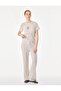 Printed Short Sleeve Crew Neck Comfortable Fit Knitwear Pajama Set - 2