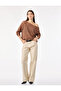 Textured Mesh Long Sleeve Boat Neck Oversized Blouse