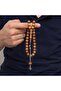 Metal Tasseled Olive Tree Prayer Beads - 3
