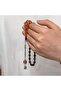 Silver Tassel Clamping Amber Prayer Beads - 3