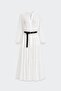 Ecru Muse Buttoned Maxi Dress - 4