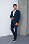 Dark Blue Slim Fit Suit - 5