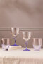 Elite 4-piece water glass set purple 320 cc - 4