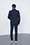 Dark Blue Slim Fit Suit - 8