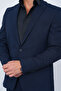 Dark Blue Slim Fit Suit - 6