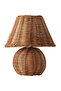 Girona Rattan Wicker Lampshade Table Lamp - 3