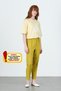 3001 Oliv Carrot Leg High Waist Woven Women's Trousers