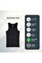 Tank Top for Men 3PCS 100% Combed Cotton Sleeveless – Grey/Black/Navy Blue - 8