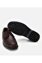 Genuine Leather Brown Men's Casual Shoes - 6