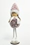 New Year's Pine Tree Ornament Wish Fairy Pink 20 cm - 5
