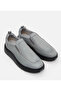 Men's Leather Gray Casual Shoes - 2