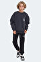 Lone Set of 2 Unisex Kids Black - Dark Gray Sweatshirts - 7
