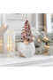 Christmas Pine Tree Ornament Lucky Gnome Gnome Rosegold - 4