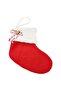 Christmas Decoration Socks Fireplace Wall Ornament Christmas Pine Tree Ornament Cute Bear18Cm - 8