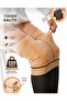 Thermal Winter Thick Plush Inside Thin Tulle Look Thermal Tights Fleece Pantyhose - 2