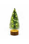 Christmas Decoration 22 cm Lighted Mini Table Pine - 6