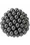 Dark Silver Color Latex Chrome Balloon (30 cm) - 50 Pieces