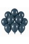 Deep Ocean Color Latex Retro Balloons (13 cm) - 10 Pieces