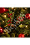 Christmas Tree Ornament Kokina Branch with Pine Cones 75 cm