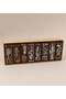 Vintage Flora Wooden Scrapbook Seal Set - 5